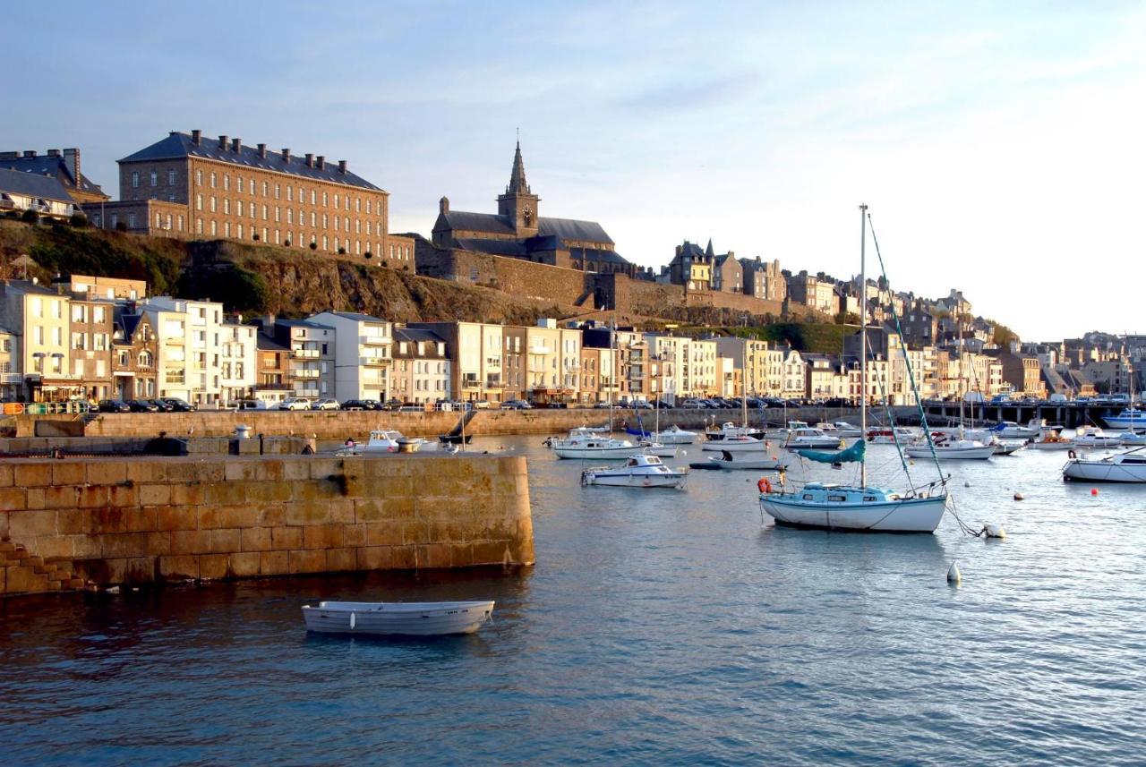 Appartement Villa Chausey, Vue Sur Le Port Granville Exterior foto